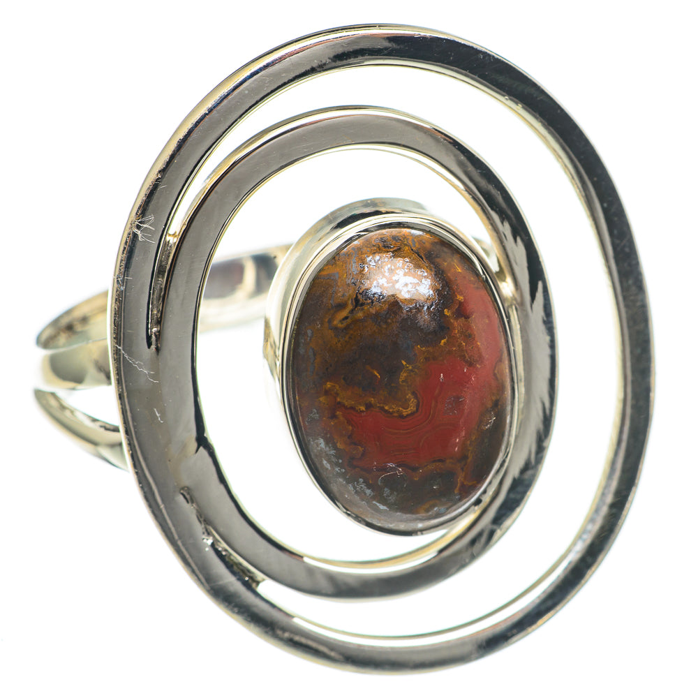 Mahogany Obsidian Rings handcrafted by Anasilvercos - RING69827