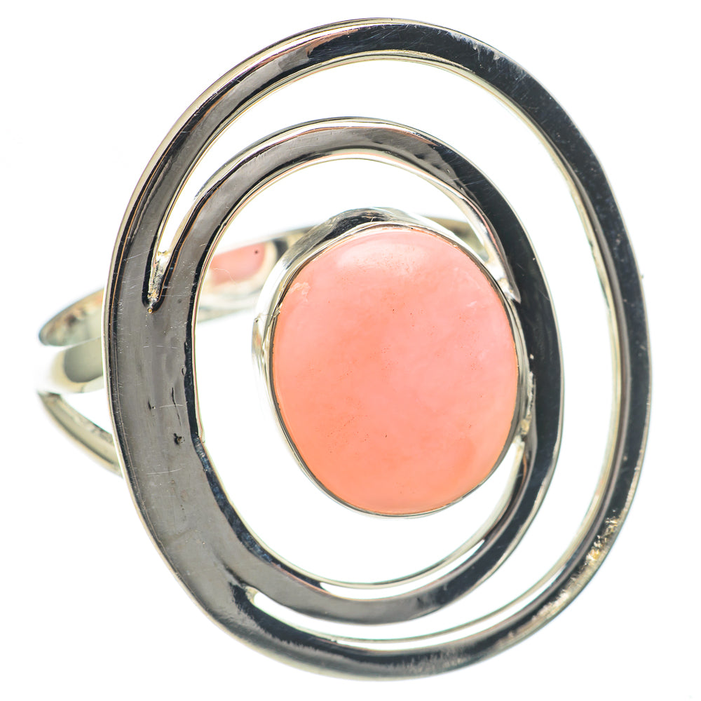 Pink Opal Rings handcrafted by Anasilvercos - RING69833