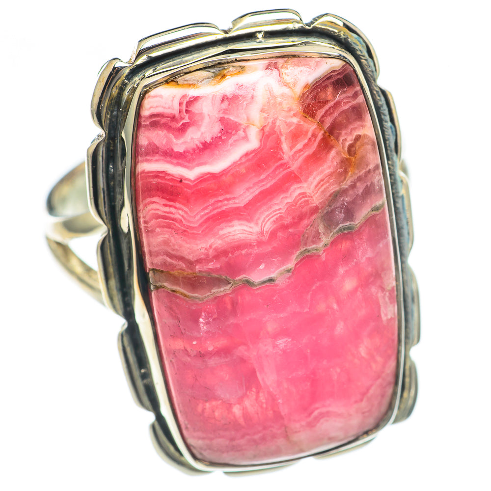 Rhodochrosite Rings handcrafted by Anasilvercos - RING69834