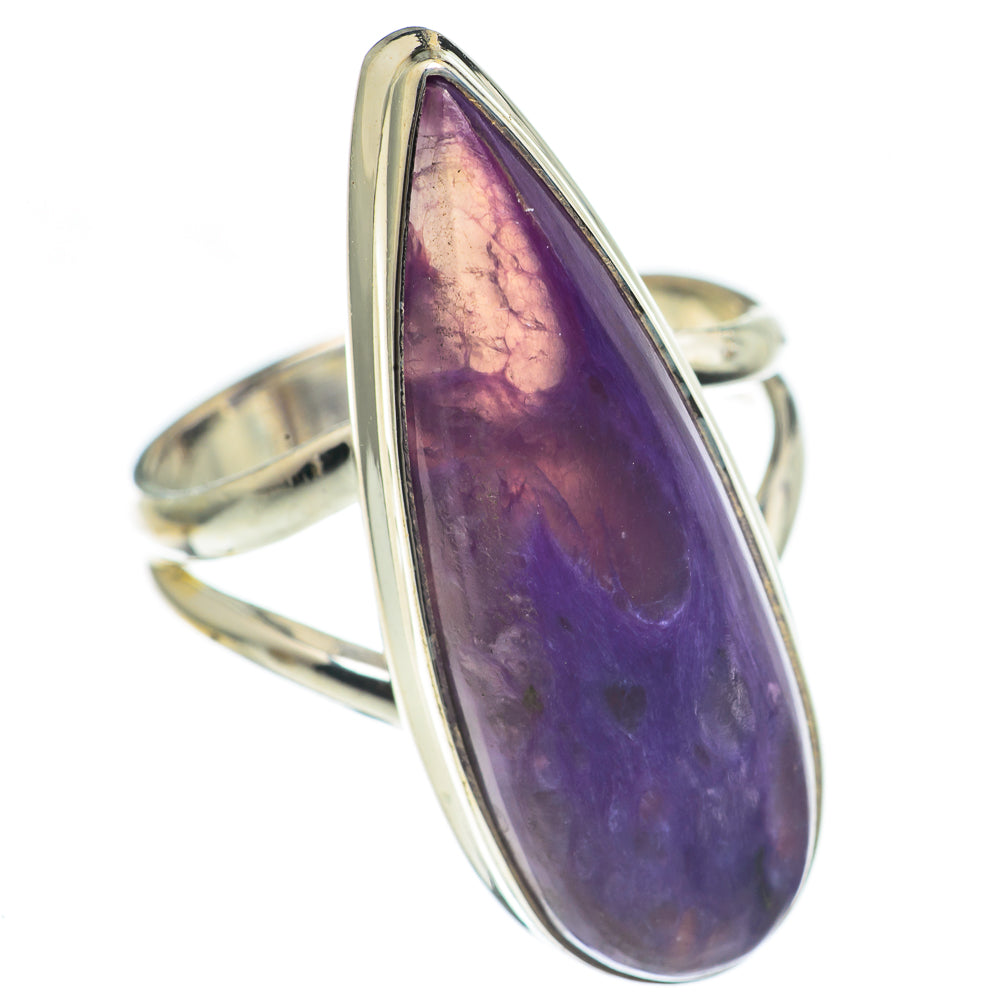 Charoite Rings handcrafted by Anasilvercos - RING69836