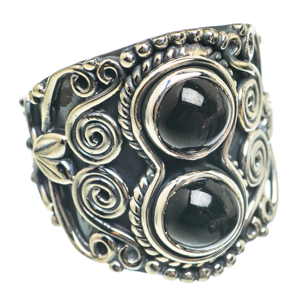 Black Onyx Rings handcrafted by Anasilvercos - RING69840