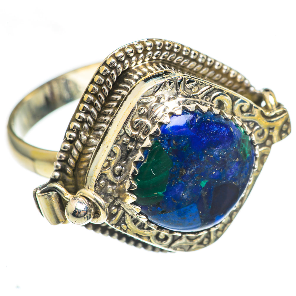 Azurite Rings handcrafted by Anasilvercos - RING69851