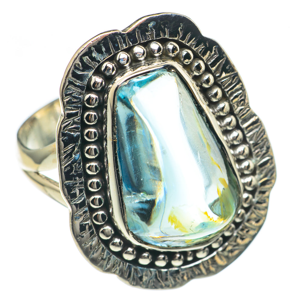 Aquamarine Rings handcrafted by Anasilvercos - RING69859