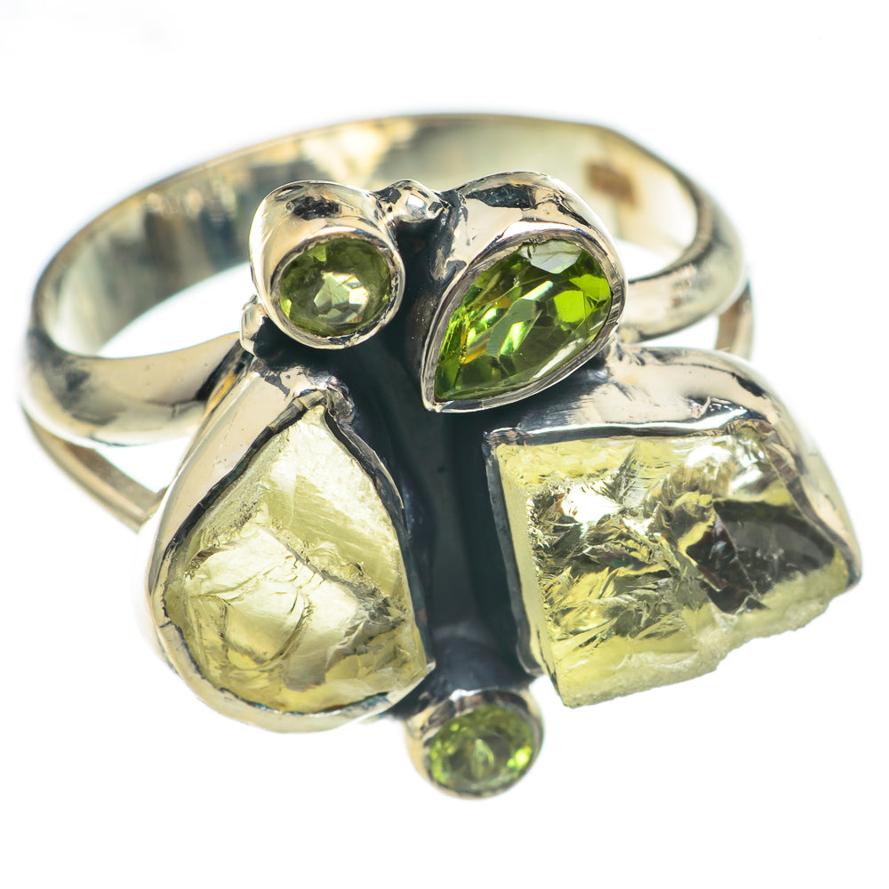 Prehnite Rings handcrafted by Anasilvercos - RING69860