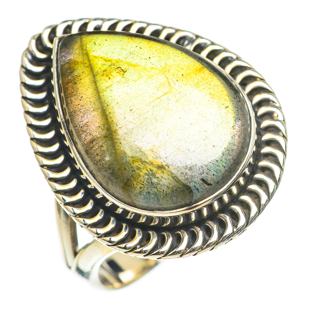 Labradorite Rings handcrafted by Anasilvercos - RING69862