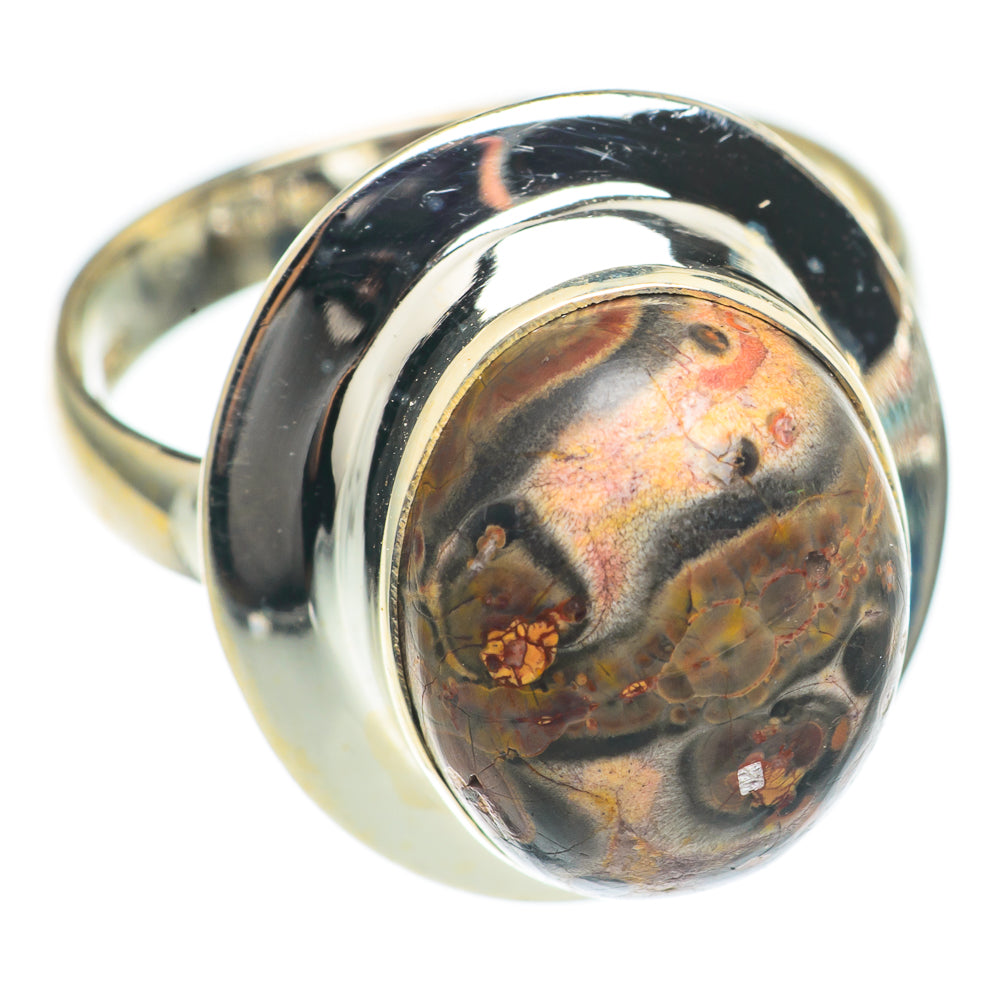 Poppy Jasper Rings handcrafted by Anasilvercos - RING69867