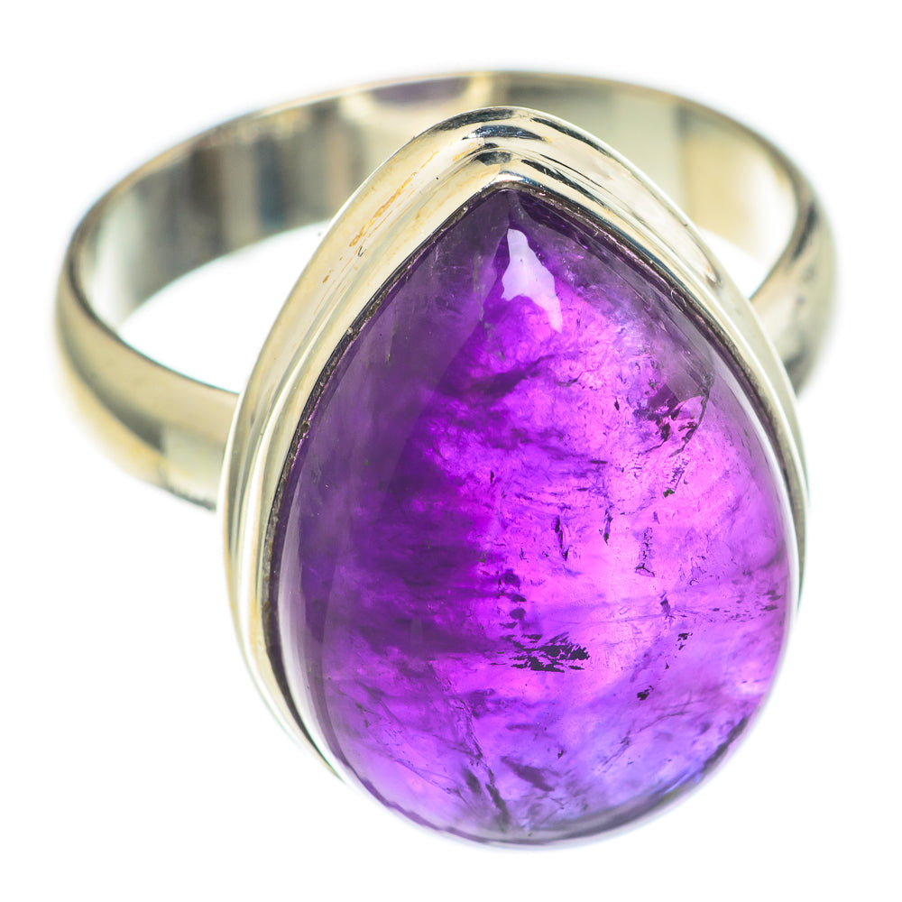 Amethyst Rings handcrafted by Anasilvercos - RING69875