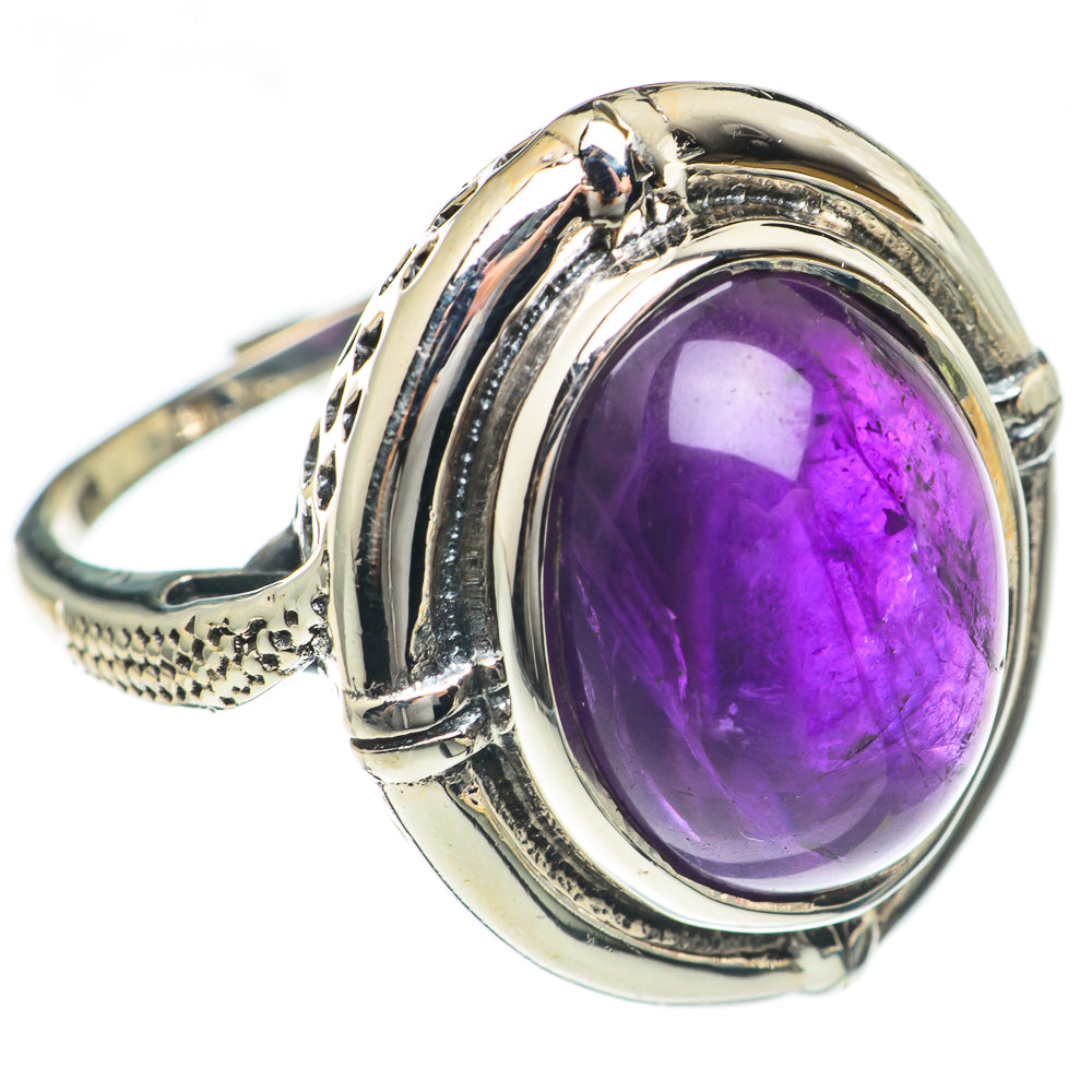 Amethyst Rings handcrafted by Anasilvercos - RING69876