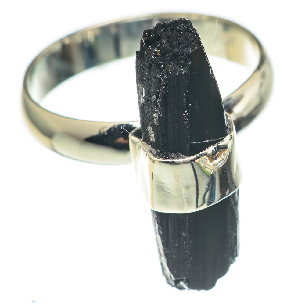 Black Tourmaline Rings handcrafted by Anasilvercos - RING69879