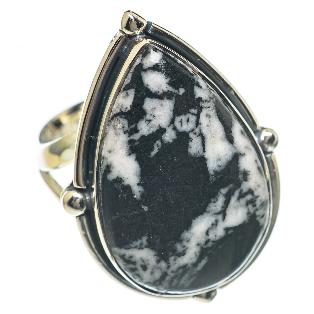 Chrysanthemum Stone Rings handcrafted by Anasilvercos - RING69880