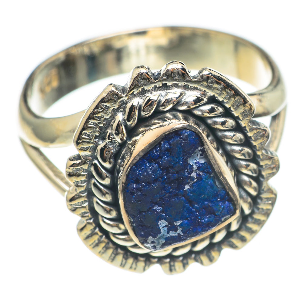 Azurite Rings handcrafted by Anasilvercos - RING69890