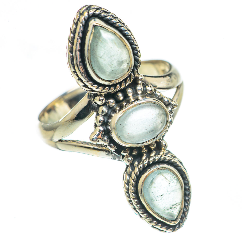 Aquamarine Rings handcrafted by Anasilvercos - RING69892