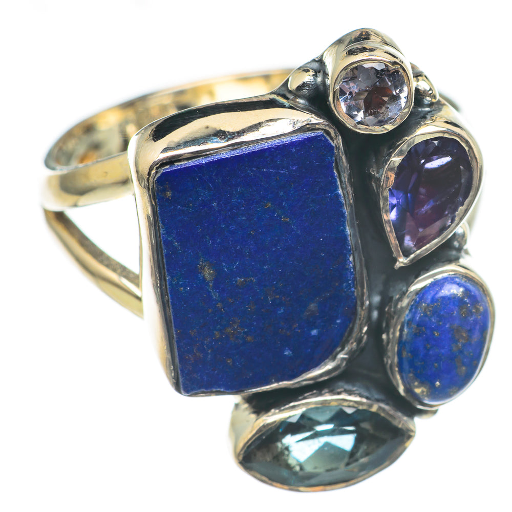 Lapis Lazuli Rings handcrafted by Anasilvercos - RING69894