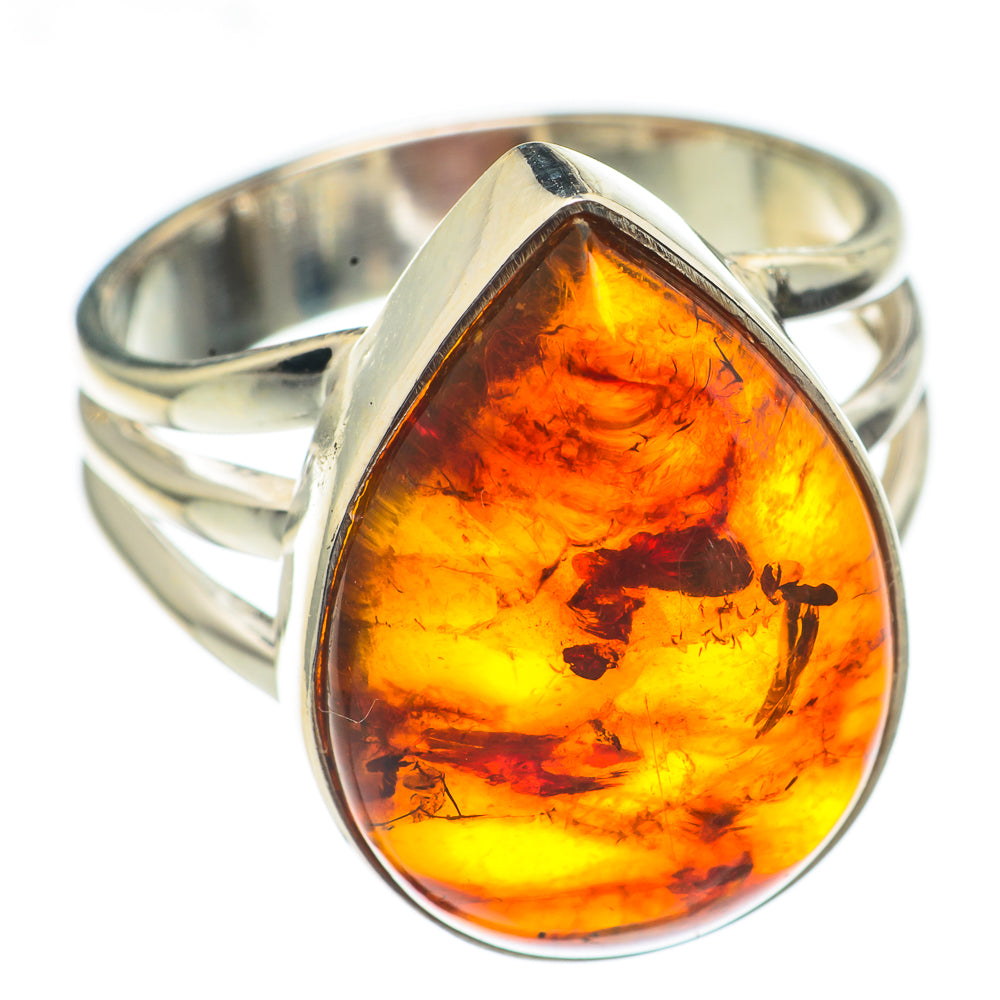 Baltic Amber Rings handcrafted by Anasilvercos - RING69897
