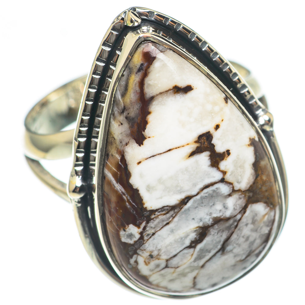 Peanut Wood Jasper Rings handcrafted by Anasilvercos - RING69903