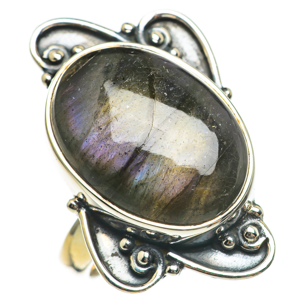 Labradorite Rings handcrafted by Anasilvercos - RING69913