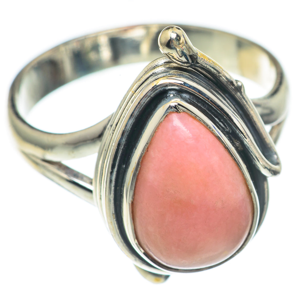 Pink Opal Rings handcrafted by Anasilvercos - RING69935