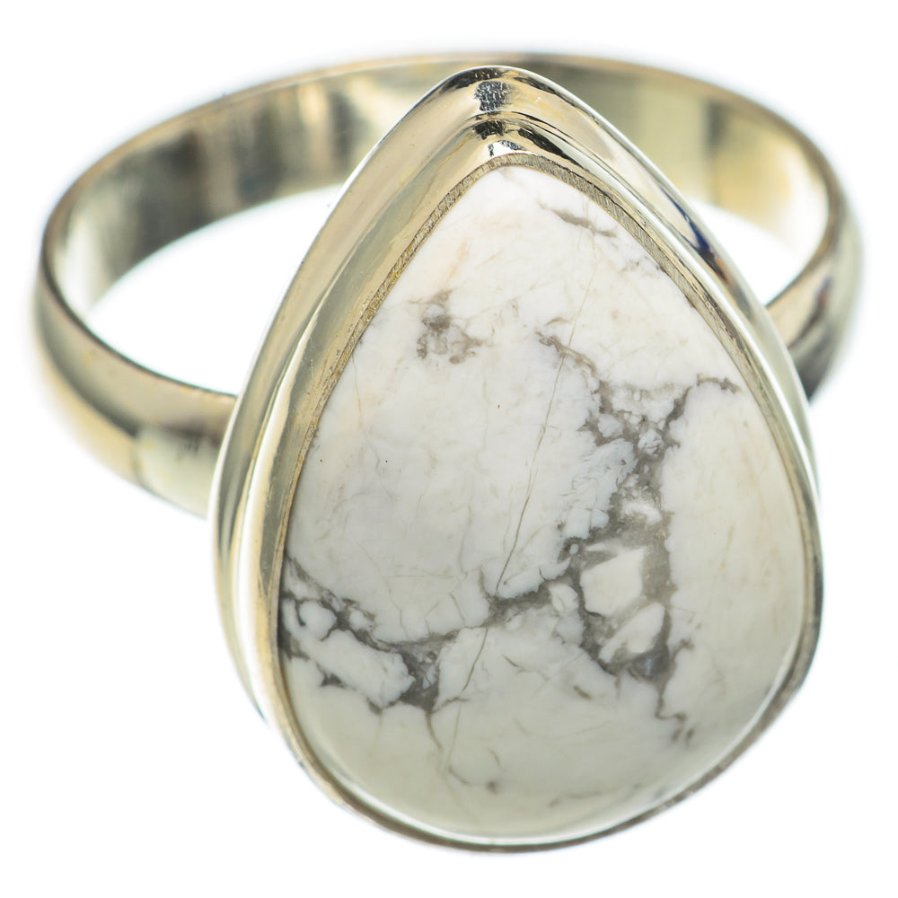 Howlite Rings handcrafted by Anasilvercos - RING69945