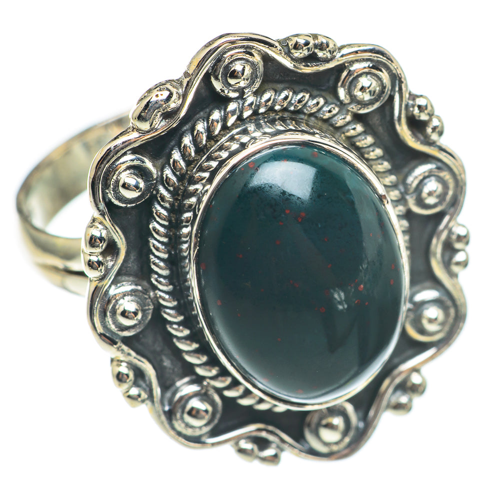 Bloodstone Rings handcrafted by Anasilvercos - RING69957