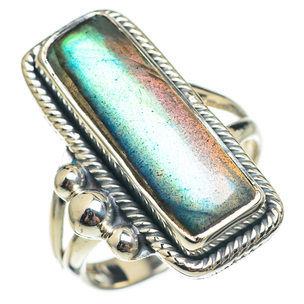 Labradorite Rings handcrafted by Anasilvercos - RING69959