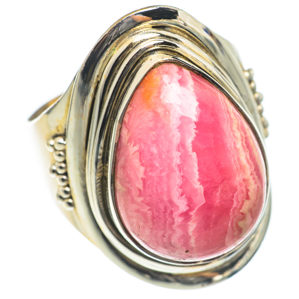 Rhodochrosite Rings handcrafted by Anasilvercos - RING69966