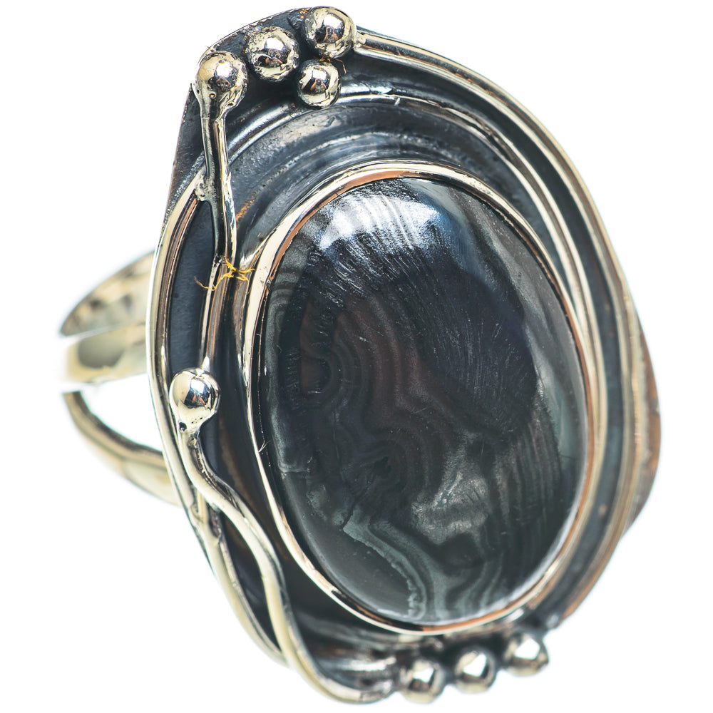 Psilomelane Rings handcrafted by Anasilvercos - RING69976