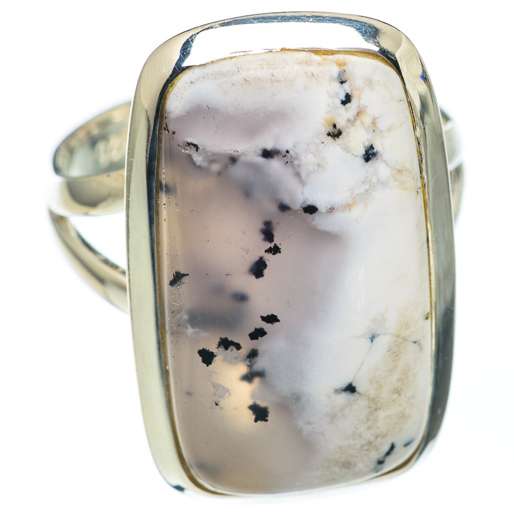 Dendritic Opal Rings handcrafted by Anasilvercos - RING69977