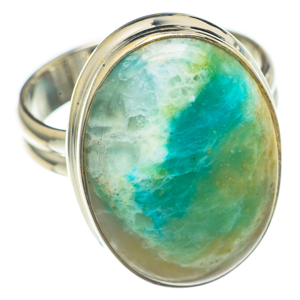 Peruvian Opal Rings handcrafted by Anasilvercos - RING69987