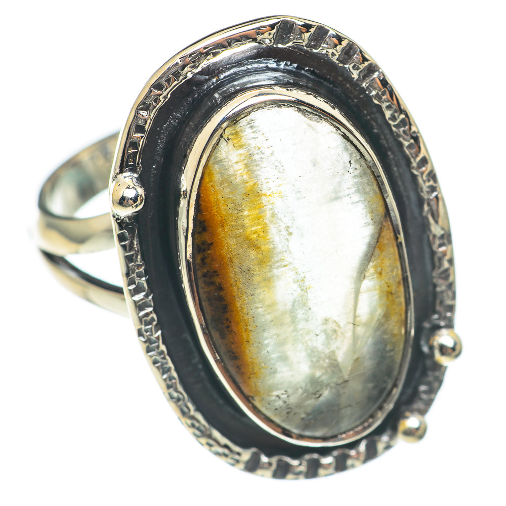 Peruvian Opal Rings handcrafted by Anasilvercos - RING69989