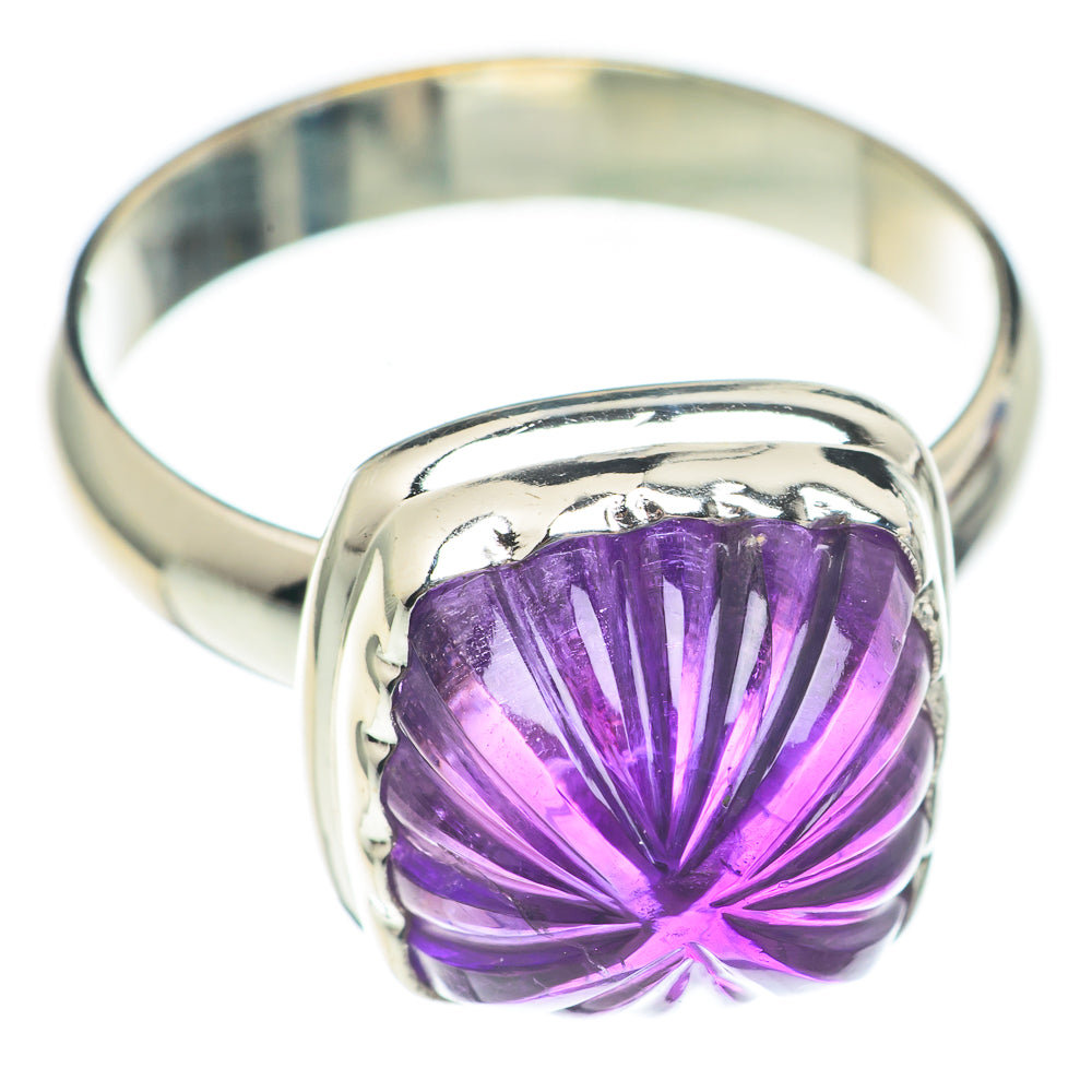 Amethyst Rings handcrafted by Anasilvercos - RING70006
