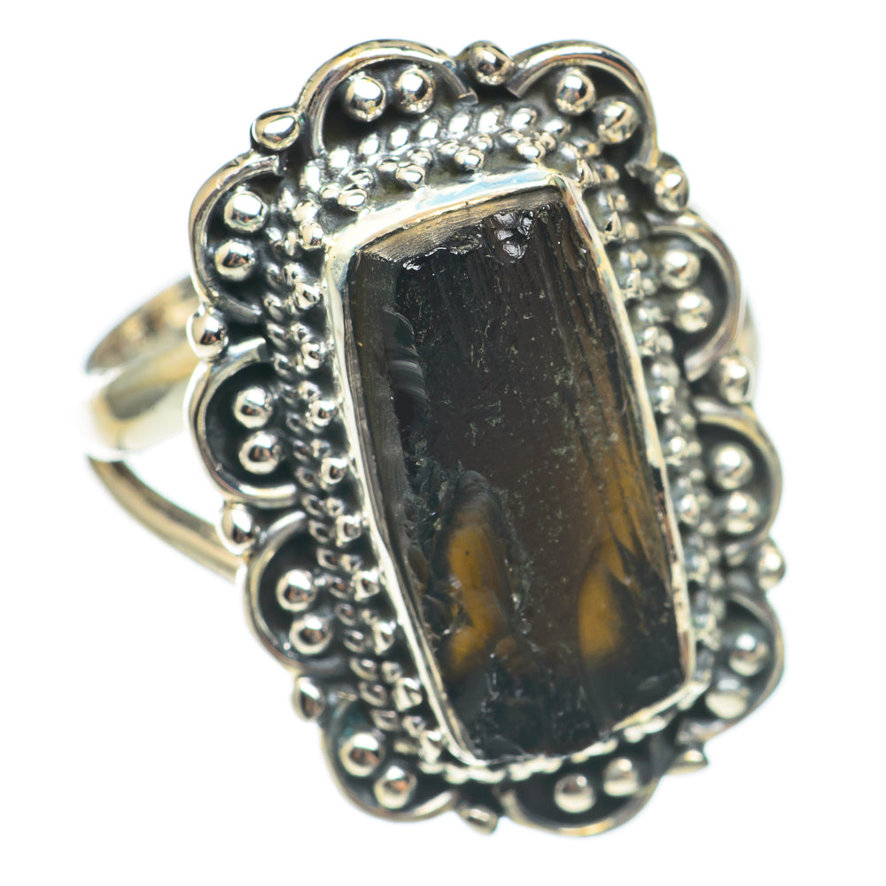 Tektite Rings handcrafted by Anasilvercos - RING70009