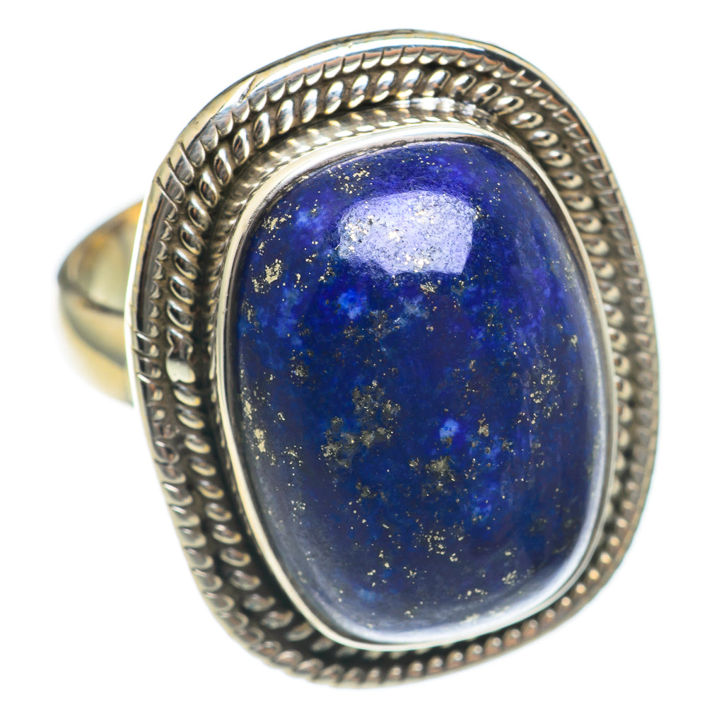 Lapis Lazuli Rings handcrafted by Anasilvercos - RING70019