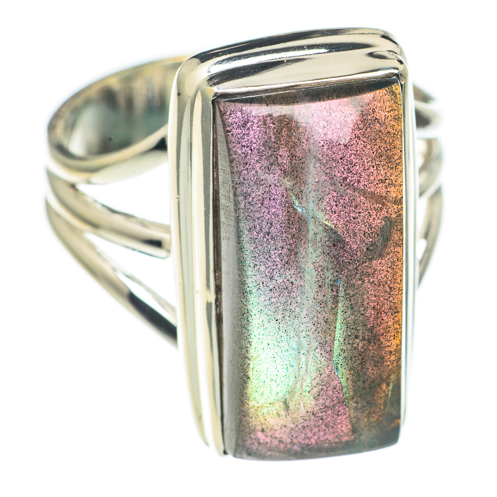 Labradorite Rings handcrafted by Anasilvercos - RING70027