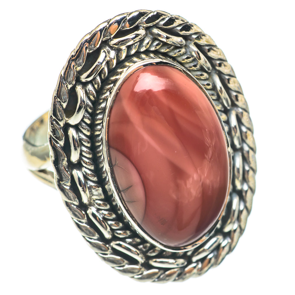 Mookaite Rings handcrafted by Anasilvercos - RING70029