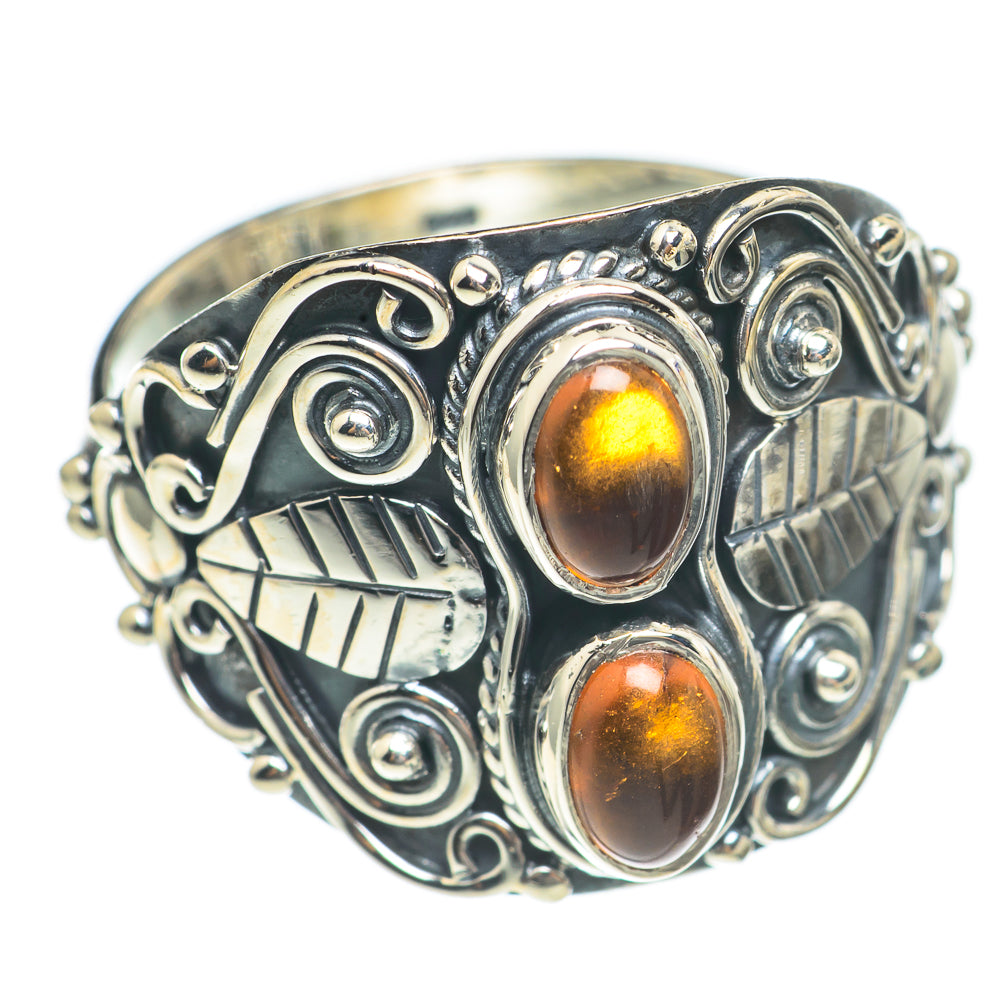 Citrine Rings handcrafted by Anasilvercos - RING70032