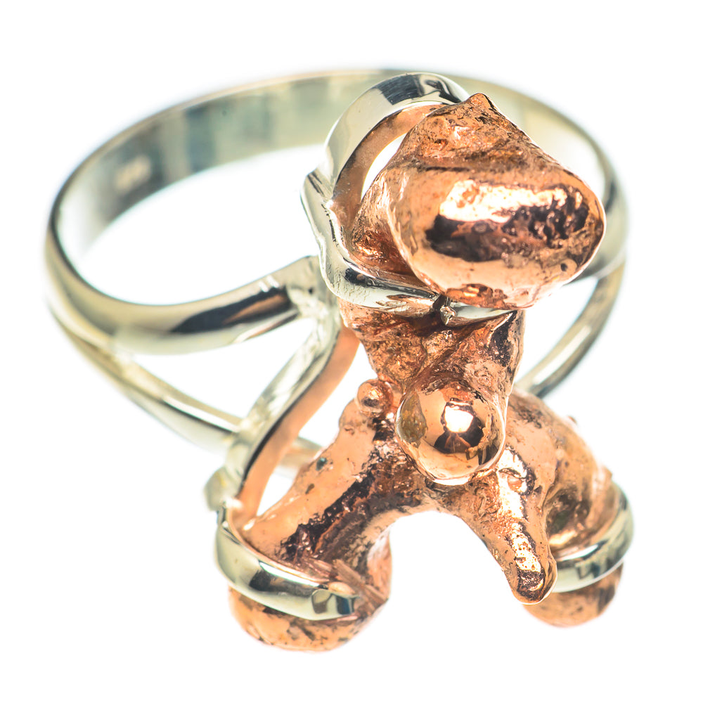 Splash Copper Rings handcrafted by Anasilvercos - RING70044