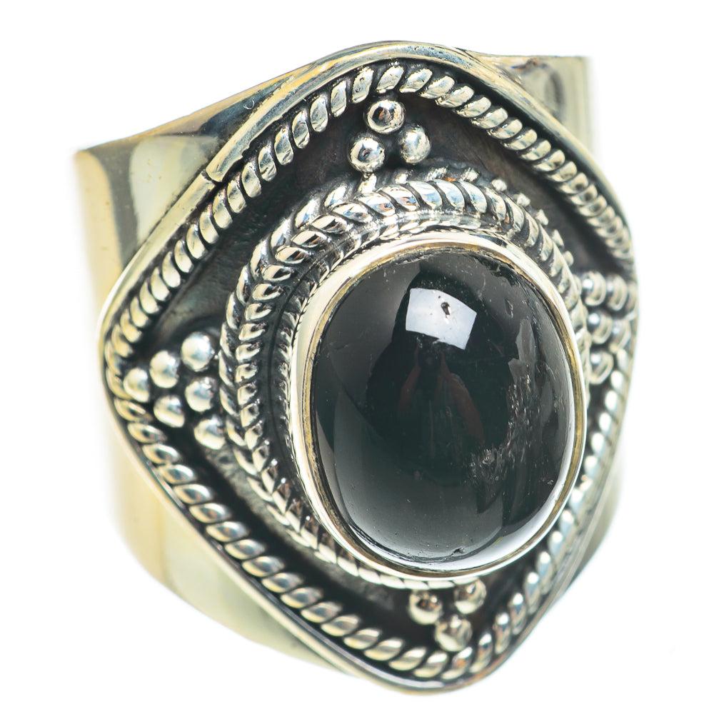 Black Onyx Rings handcrafted by Anasilvercos - RING70046