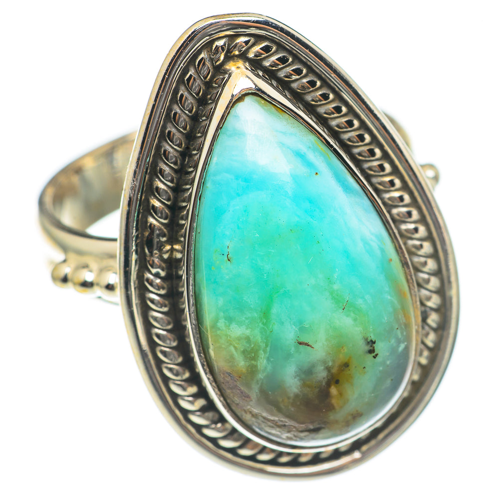 Peruvian Opal Rings handcrafted by Anasilvercos - RING70053