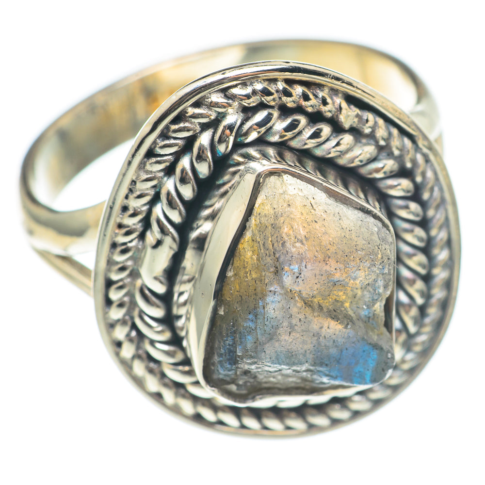 Labradorite Rings handcrafted by Anasilvercos - RING70056