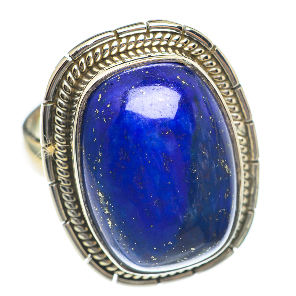 Lapis Lazuli Rings handcrafted by Anasilvercos - RING70088