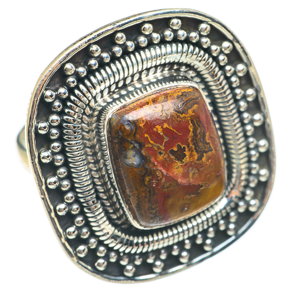 Moroccan Agate Rings handcrafted by Anasilvercos - RING70096 - Photo 2