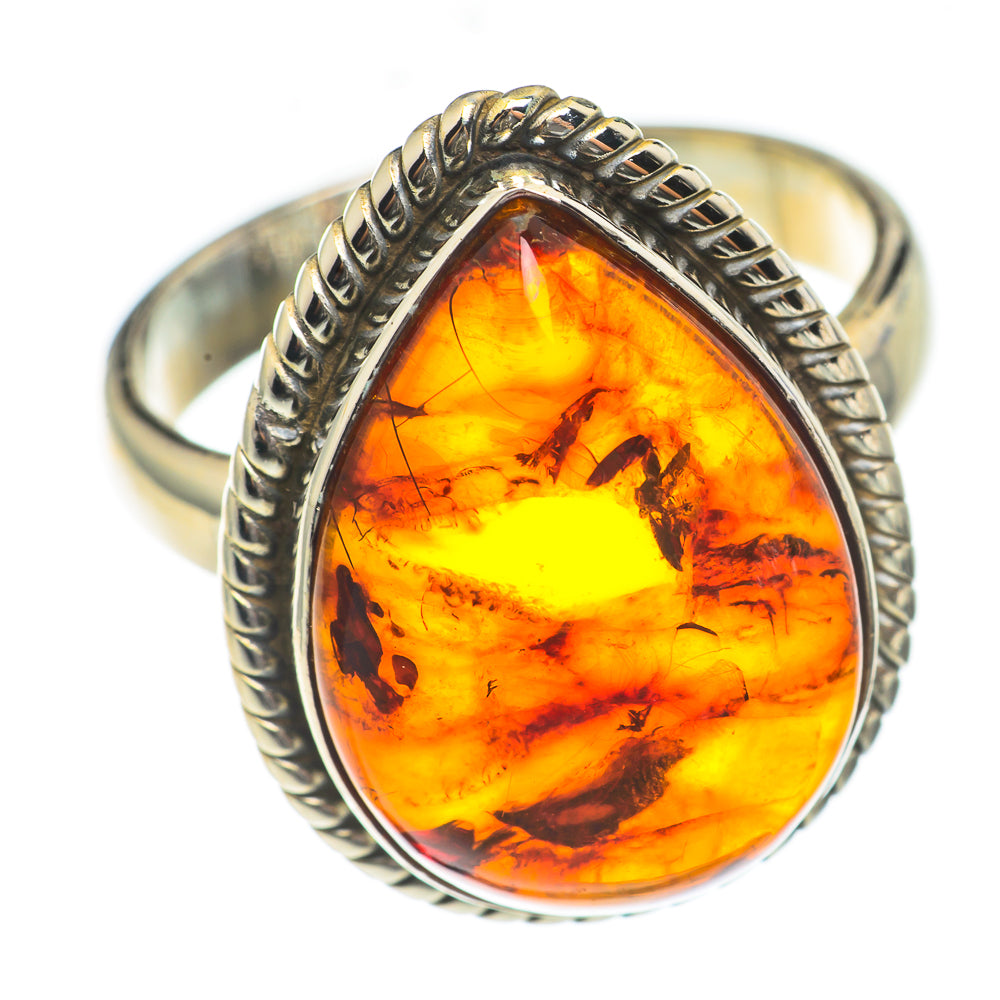 Baltic Amber Rings handcrafted by Anasilvercos - RING70099