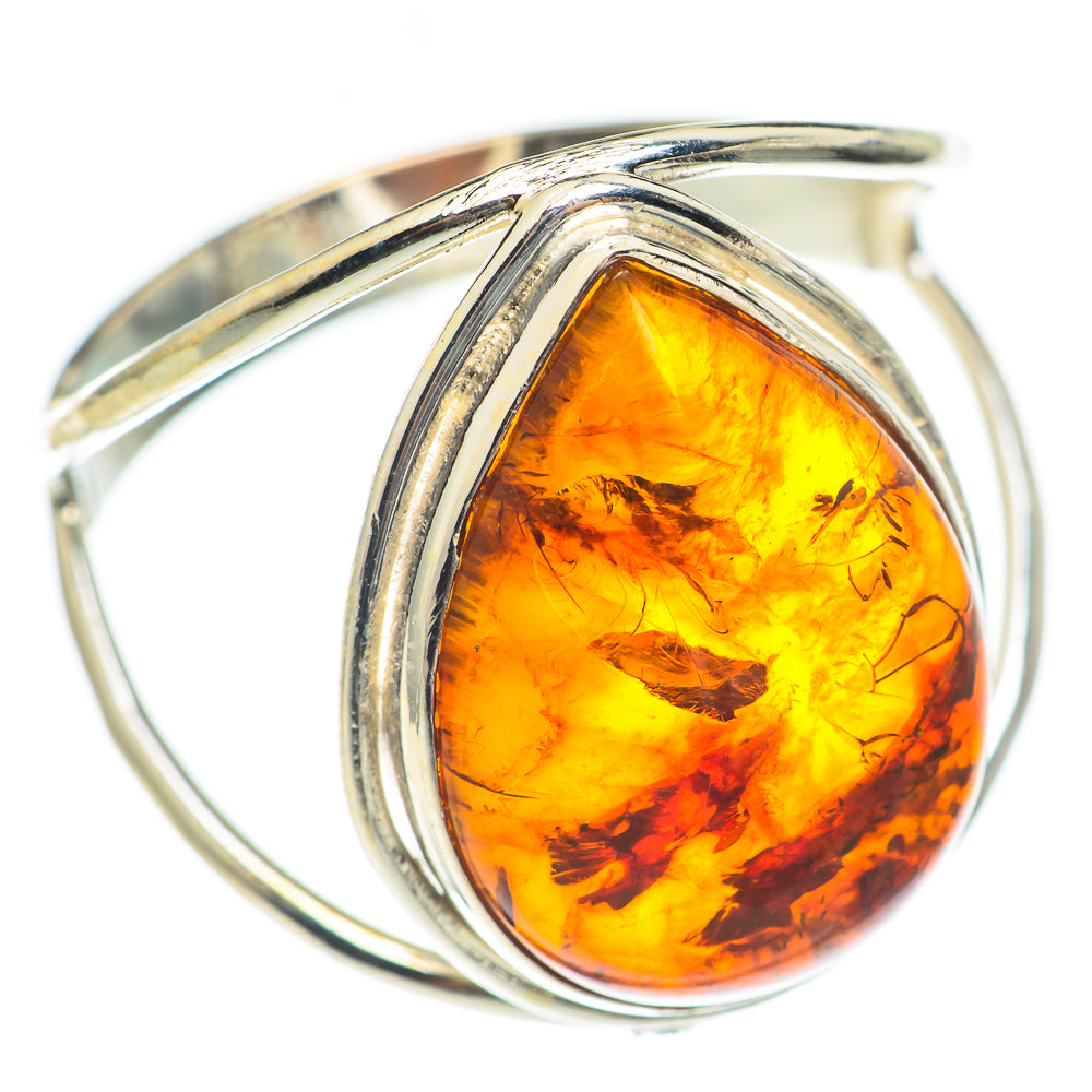 Baltic Amber Rings handcrafted by Anasilvercos - RING70100