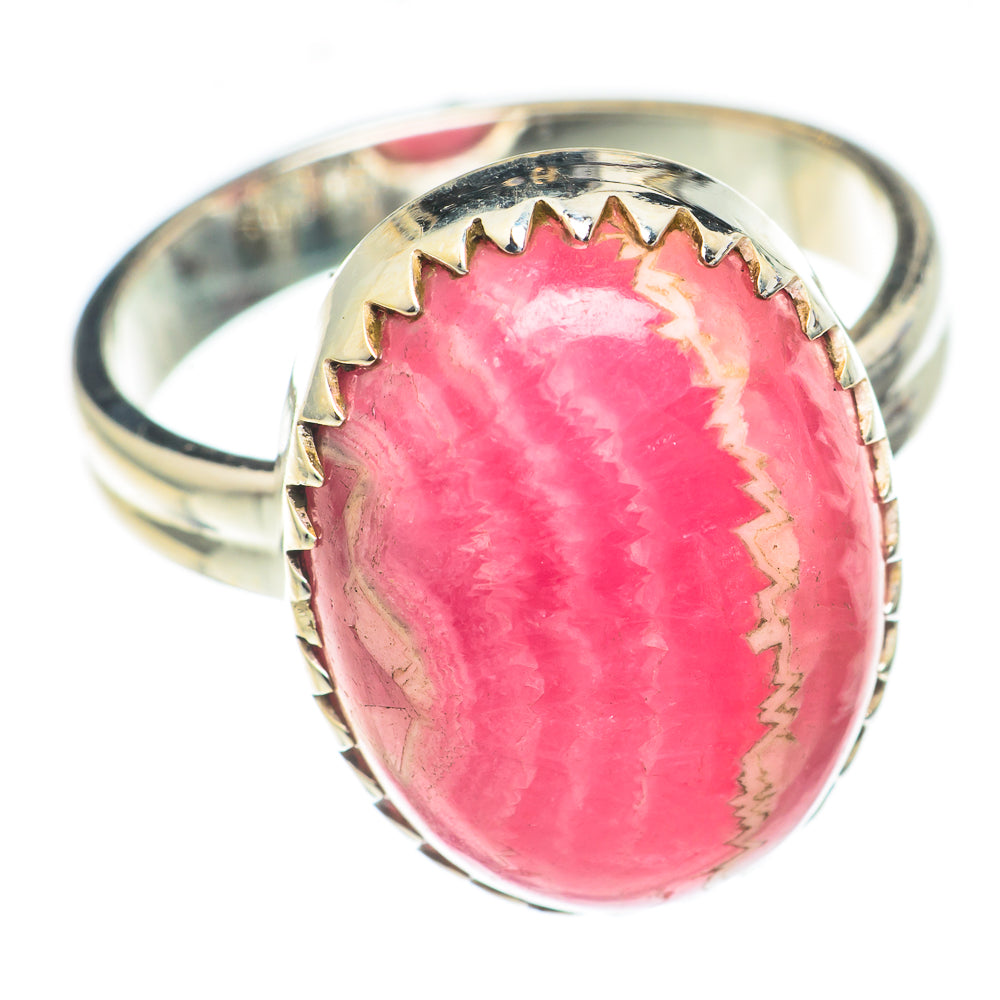 Rhodochrosite Rings handcrafted by Anasilvercos - RING70104