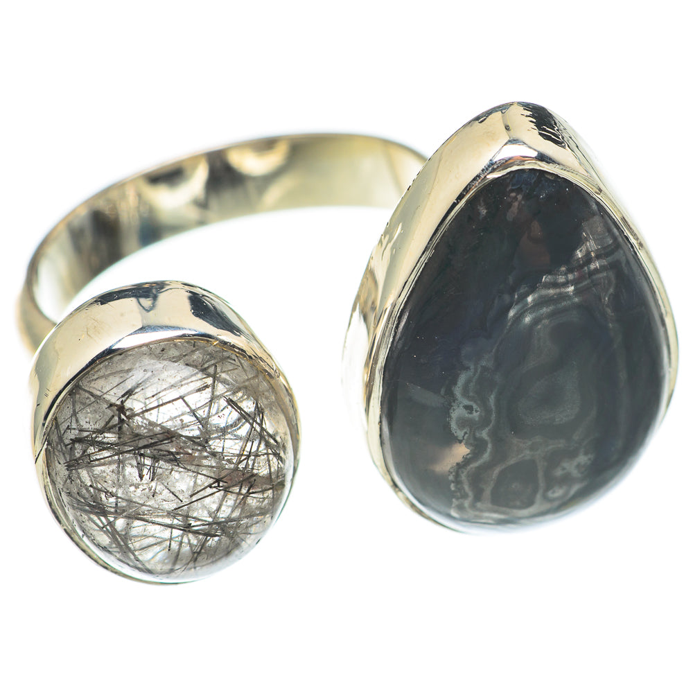 Psilomelane Rings handcrafted by Anasilvercos - RING70109