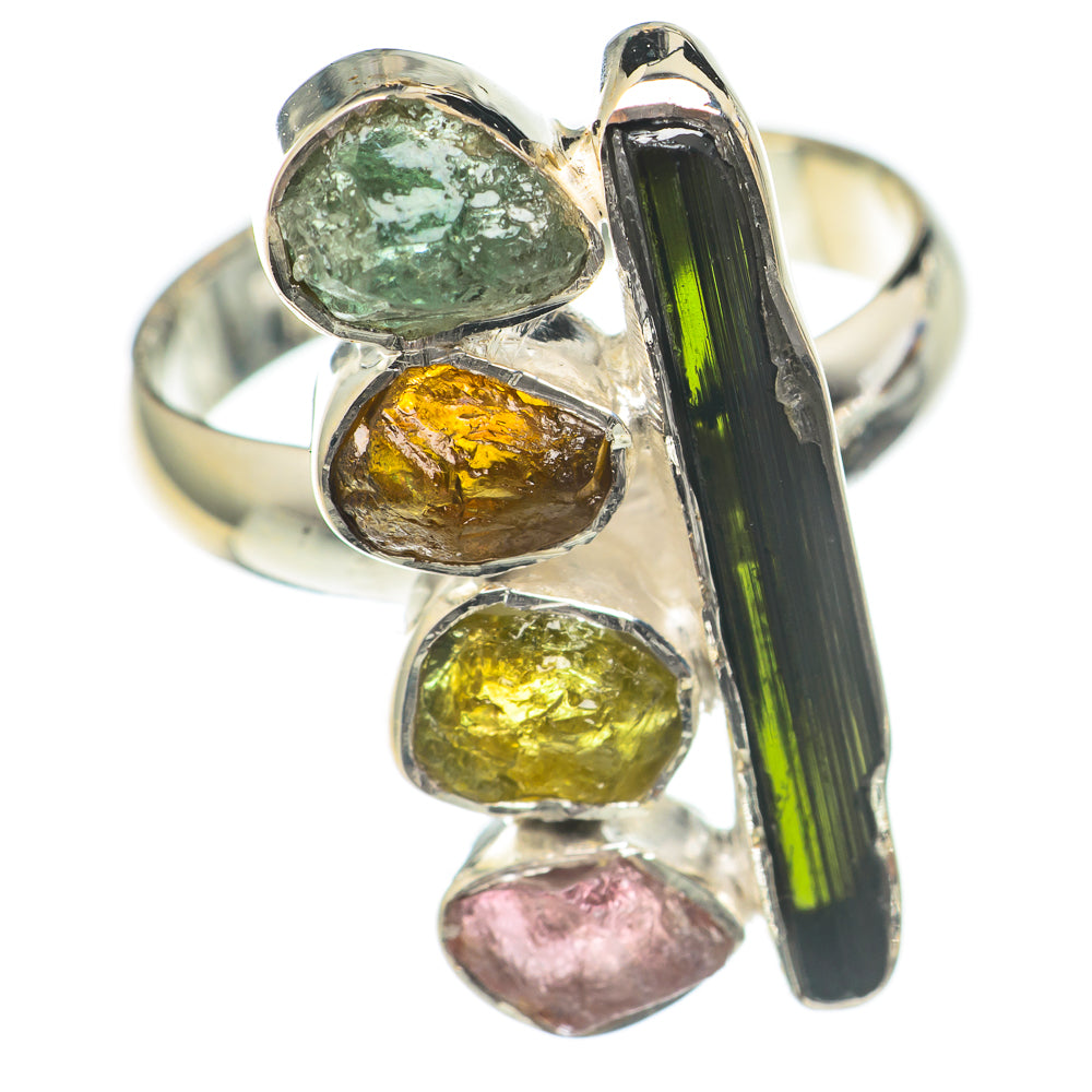 Tourmaline Rings handcrafted by Anasilvercos - RING70113