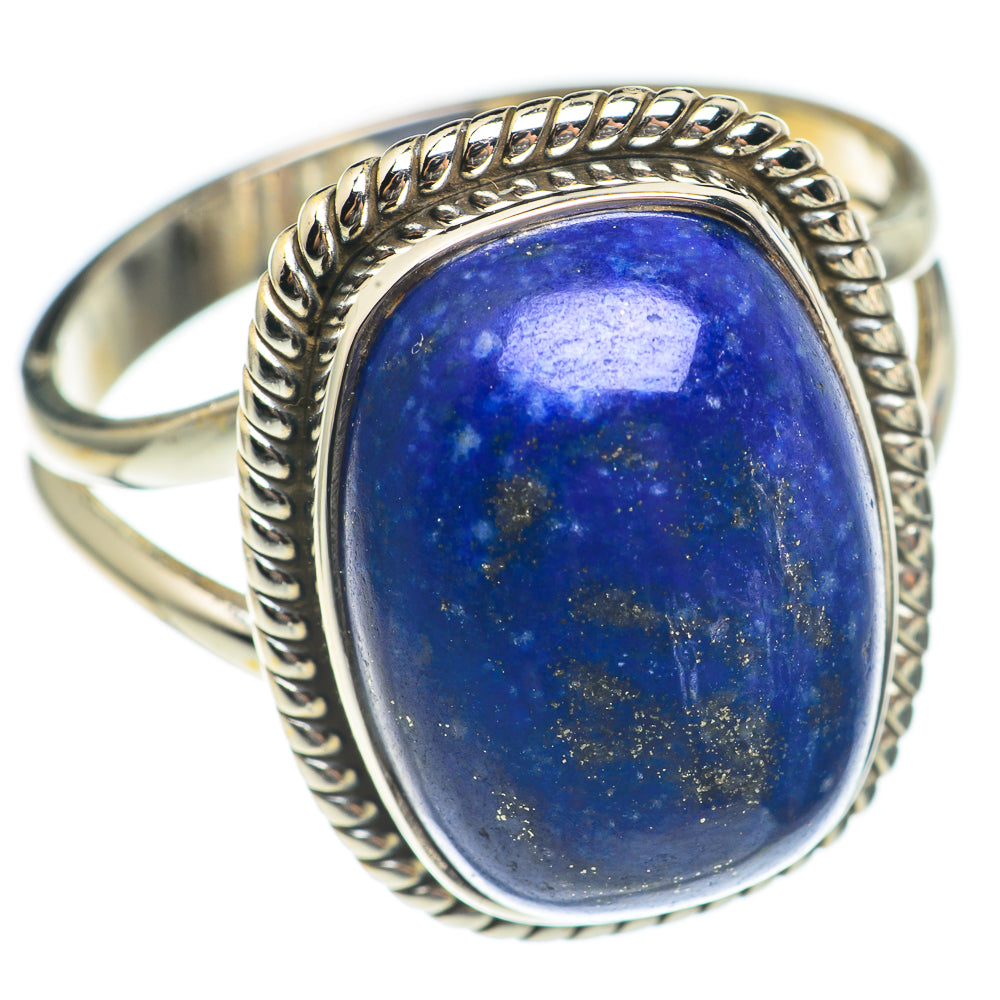 Lapis Lazuli Rings handcrafted by Anasilvercos - RING70122