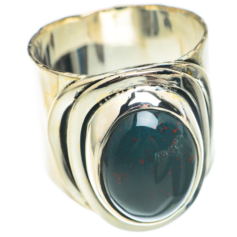 Bloodstone Rings handcrafted by Anasilvercos - RING70124