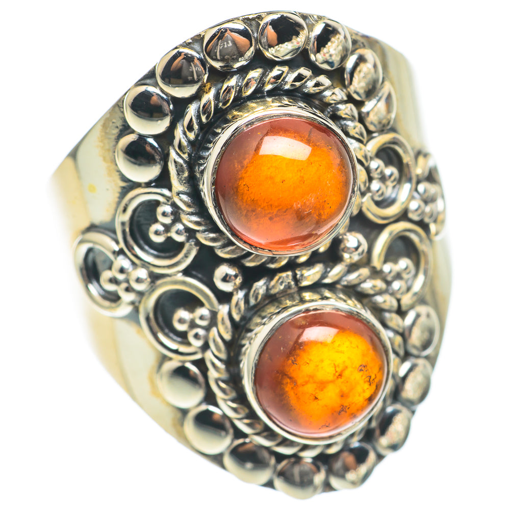 Baltic Amber Rings handcrafted by Anasilvercos - RING70131