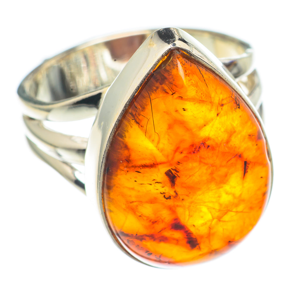 Baltic Amber Rings handcrafted by Anasilvercos - RING70134